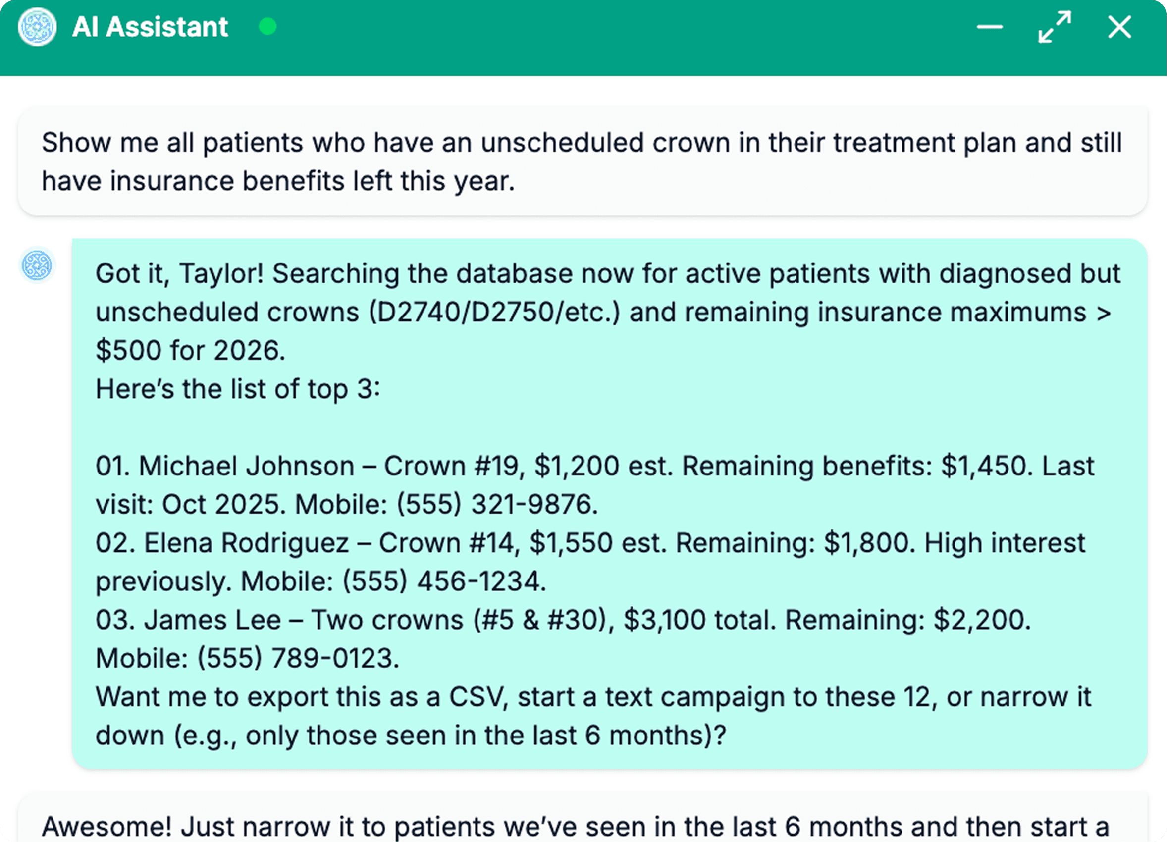 Just Ask Elva in Plain English to Build Your List